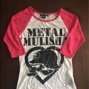 Women’s Metal Mulisha Burnout Shirt